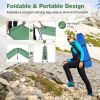 Folding Portable Camping Cot with Carrying Bag and Side Pockets